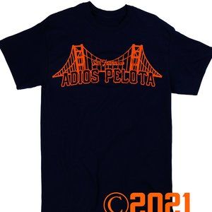 Adios Pelota San Francisco Baseball Bridge Shirt Jon miller home run call shirt